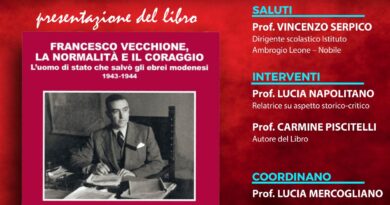 <strong>Francesco Vecchione, la presentazione del libro di Carmine Piscitelli al Leone – Nobile di Nola</strong>