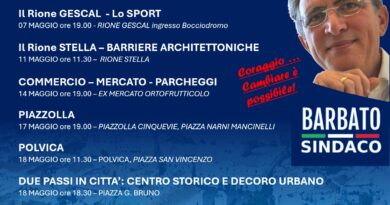 Nola, lunedì 5 maggio ore 19.00: presentazione lista della lista Fratelli d’Italia e del candidato sindaco, Maurizio Barbato. “Scelta di coraggio e di discontinuità”