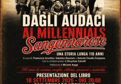 Dagli Audaci ai Millennials: il libro dedicato alla storia della Sangennarese Calcio